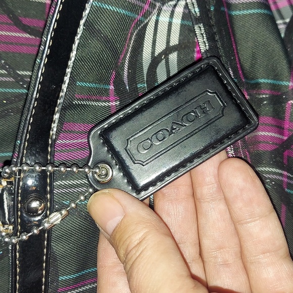 COACH Madras/Tartan 5 Pc. Set - Picture 4 of 16